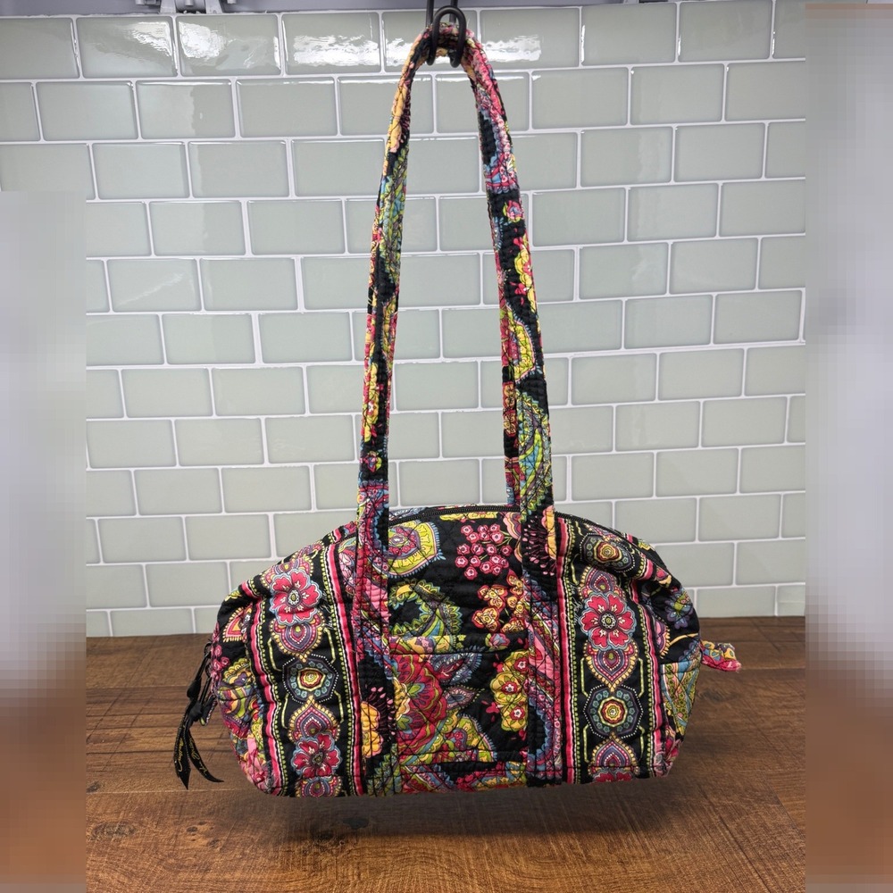 Vera Bradley Symphony in Hue Barrel Satchel